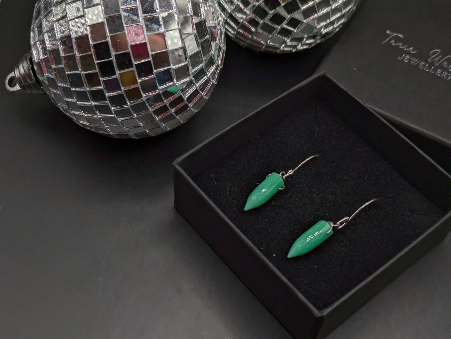 Chrysoprase Bullet Drops