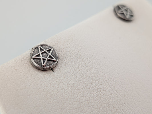 Mini Pentagram Studs