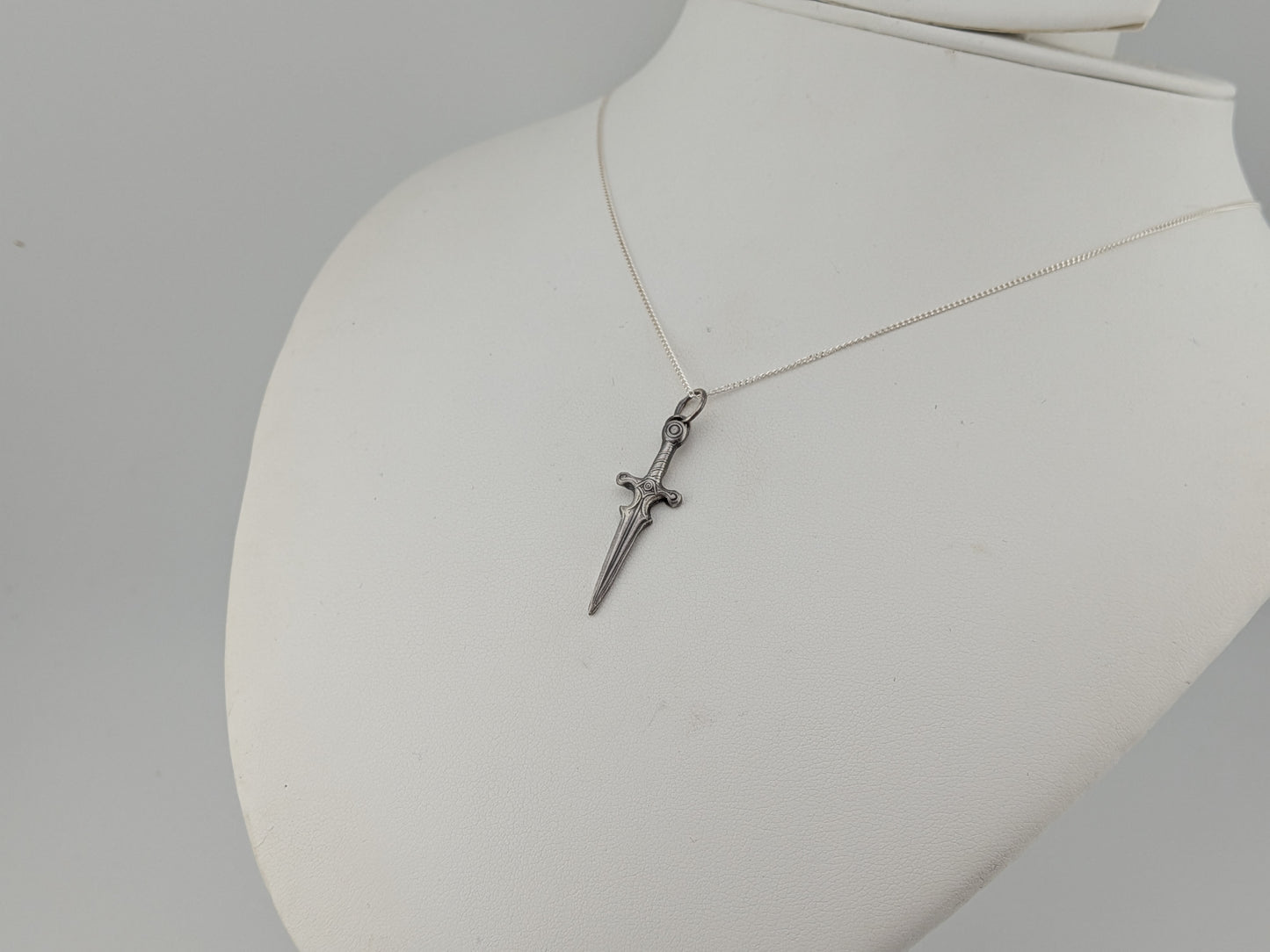 Sword Sterling Silver Pendant