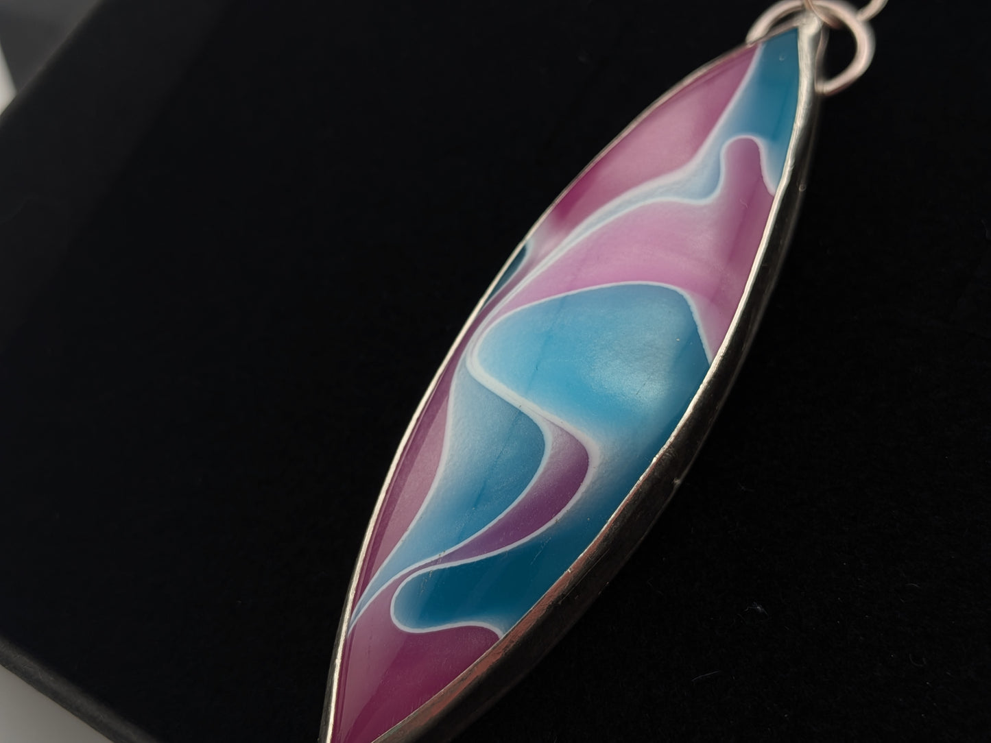 Pink and Blue Pendant