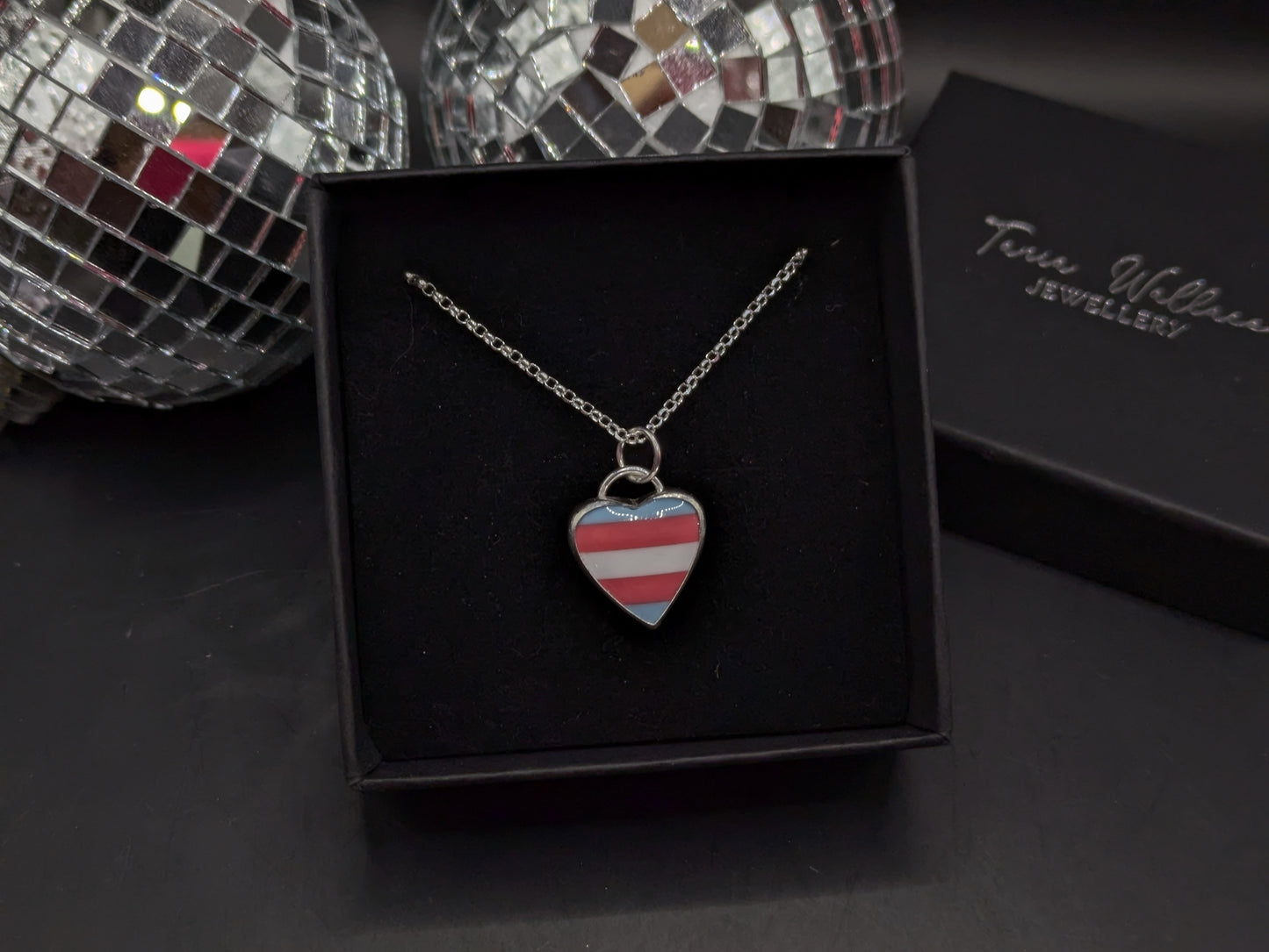 Trans Heart Pendant