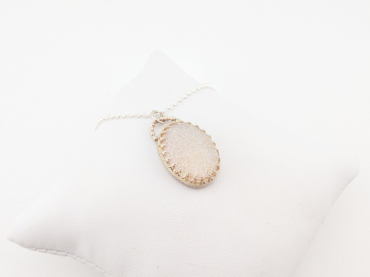 Druzy Quartz Pendant