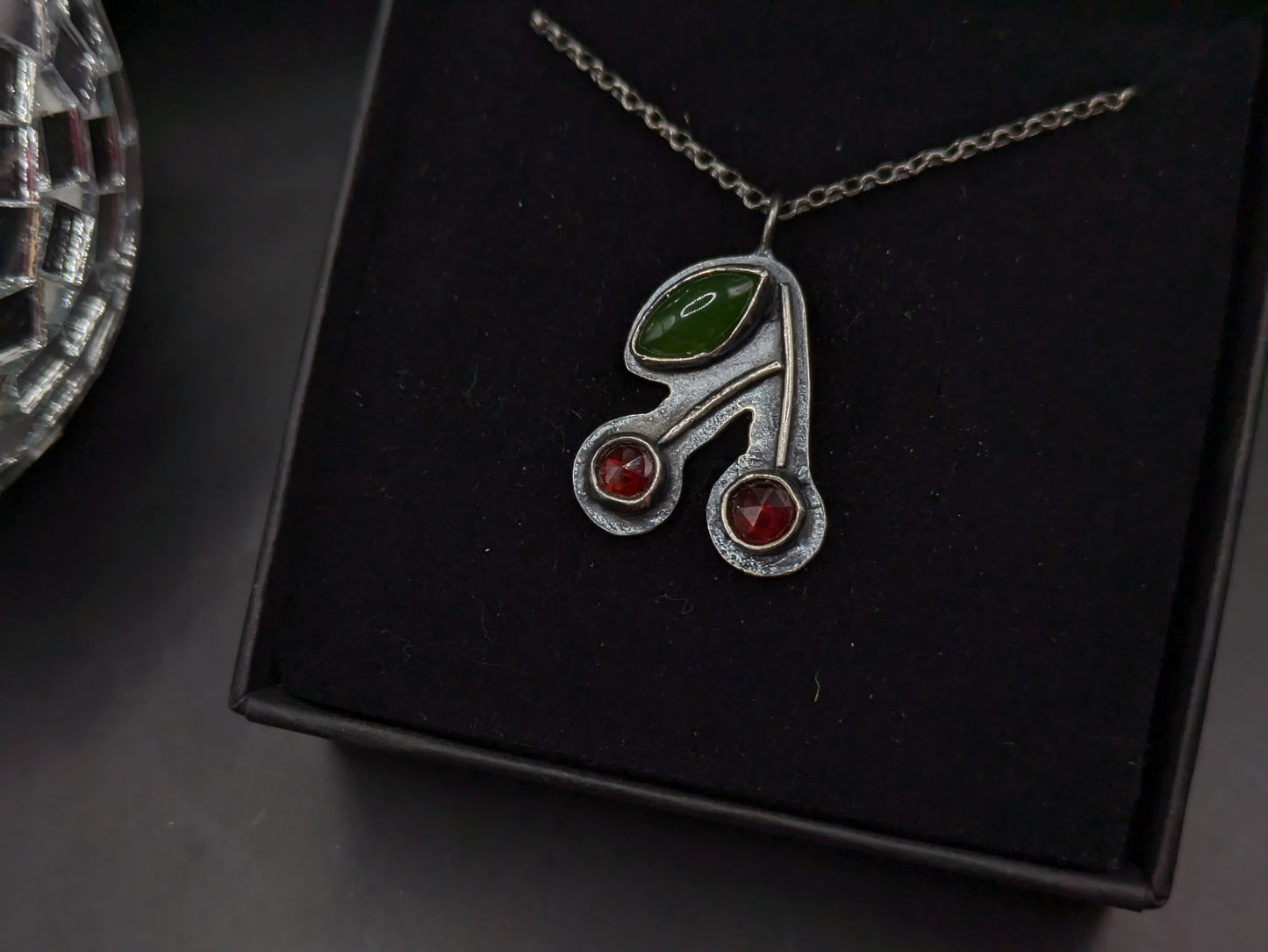 Cherry Gemstone Pendant