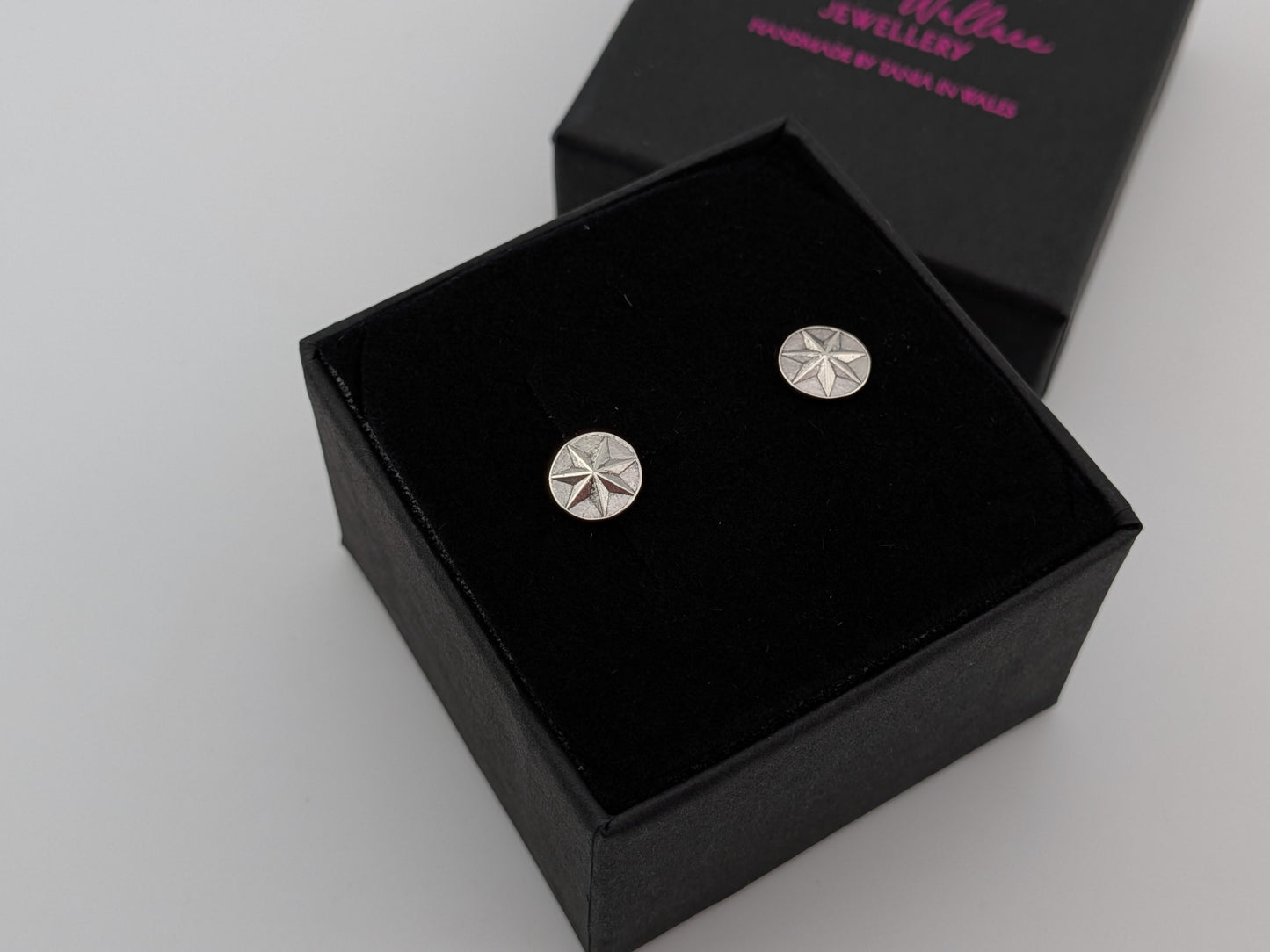 7 Pointed Star Studs - Singles or Pairs