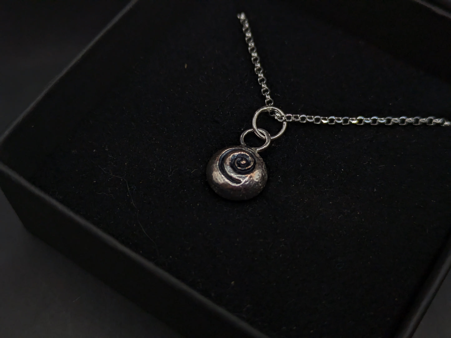 Molten Spiral Pendant