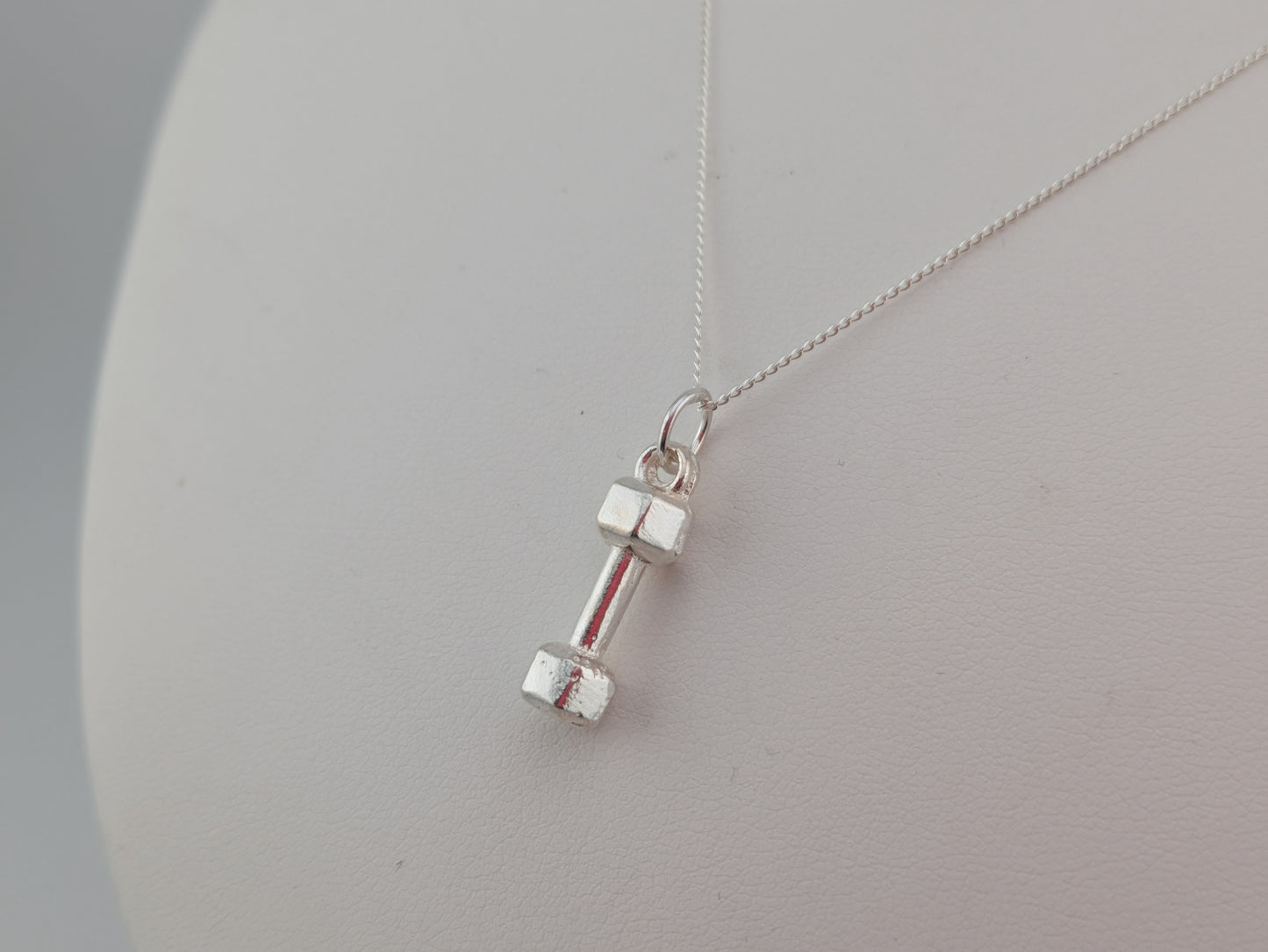 Mini Weight Sterling Silver Pendant
