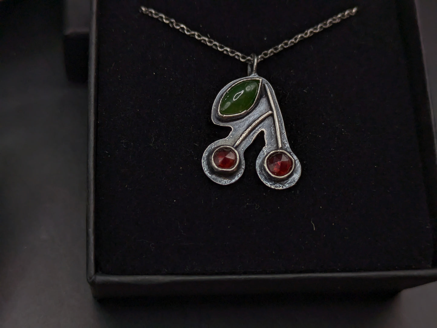 Cherry Gemstone Pendant