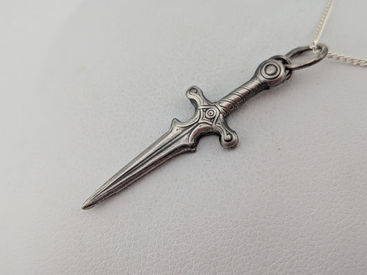 Sword Sterling Silver Pendant