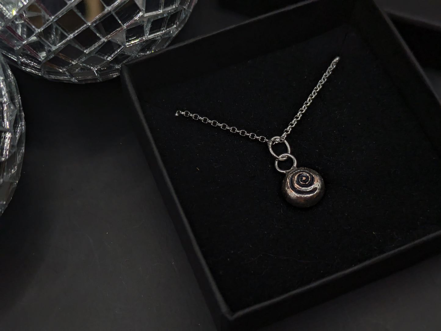 Molten Spiral Pendant