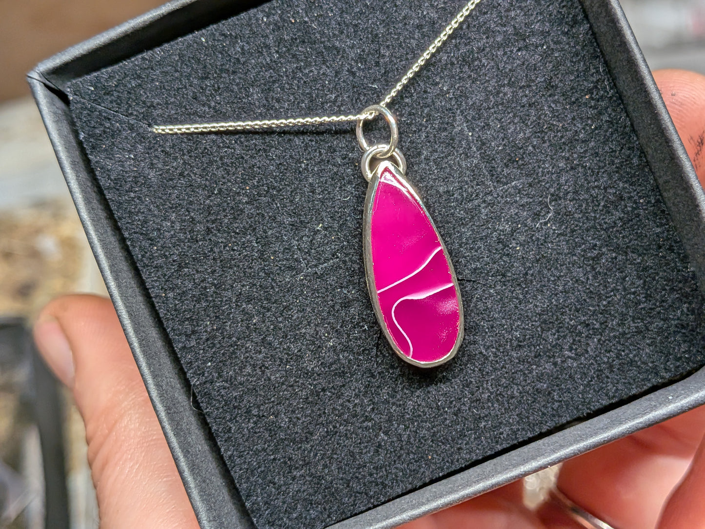 Hot Pink Pendant