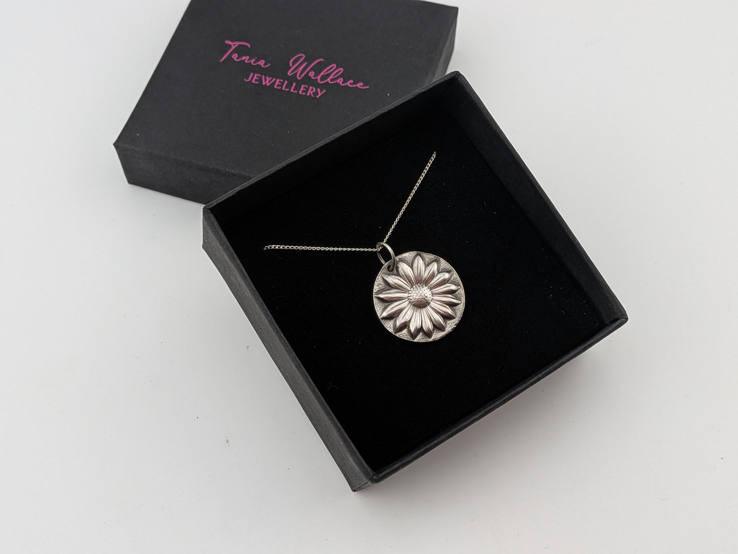 Large 3D Flower Pendant