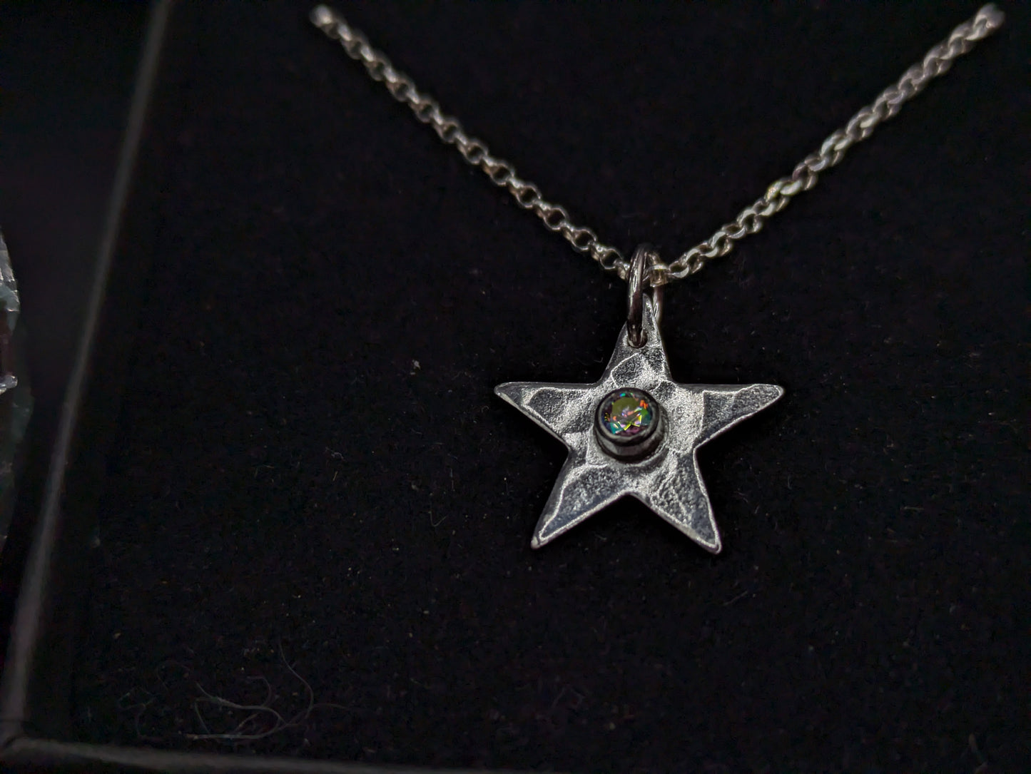 Cubic Zirconia Star Necklace