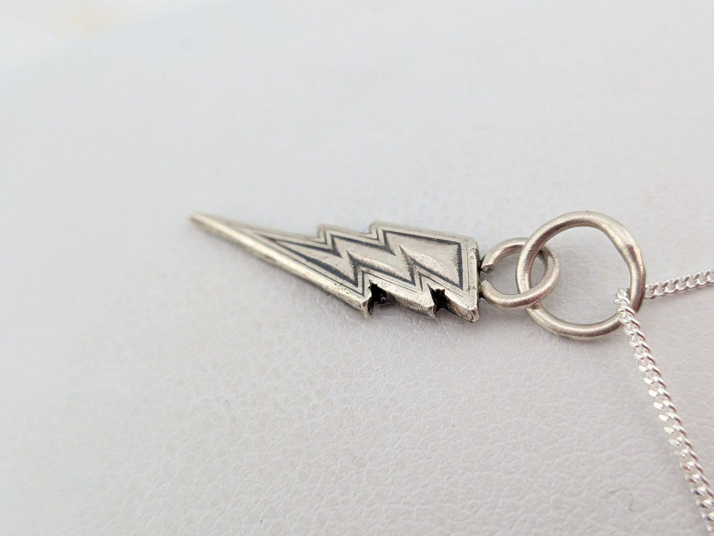 Imperfect Bolt Pendant