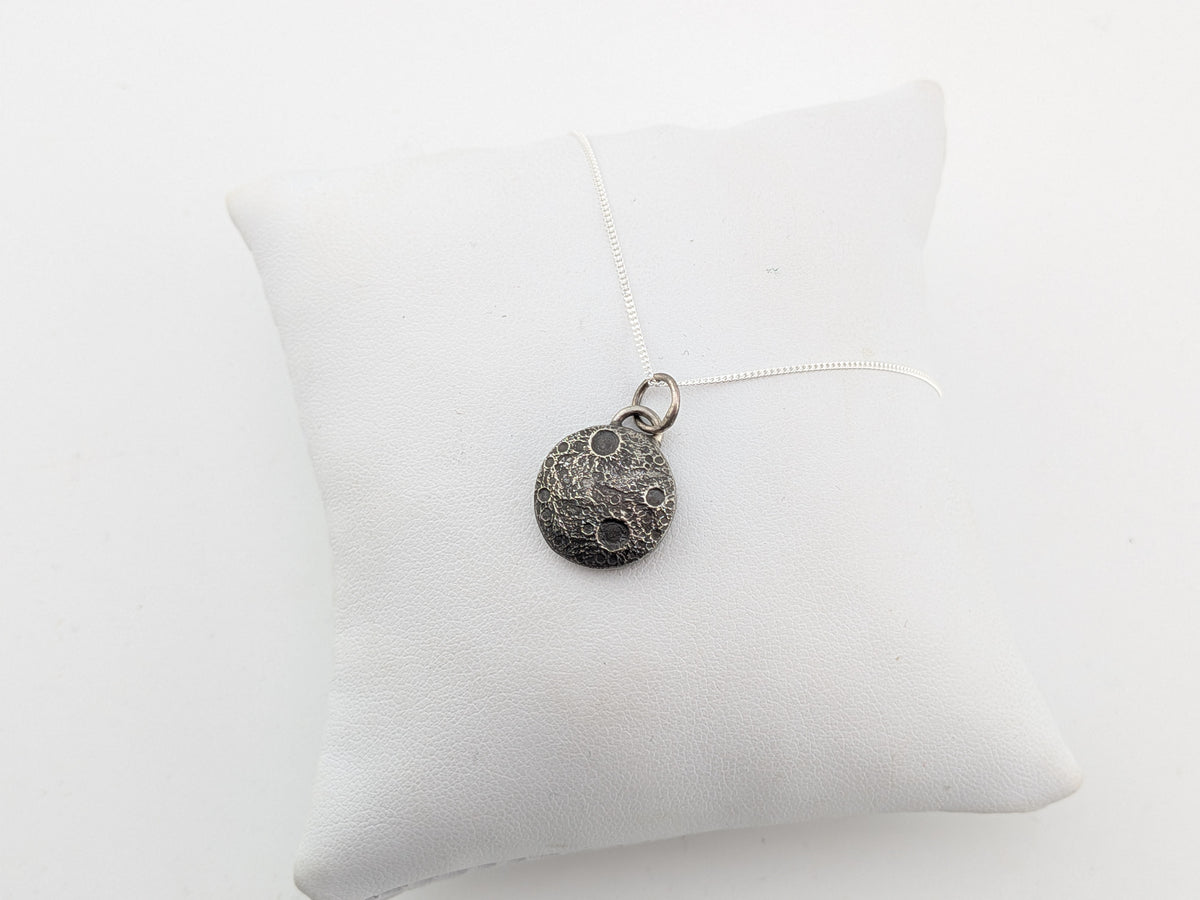 Cratered Moon Pendant