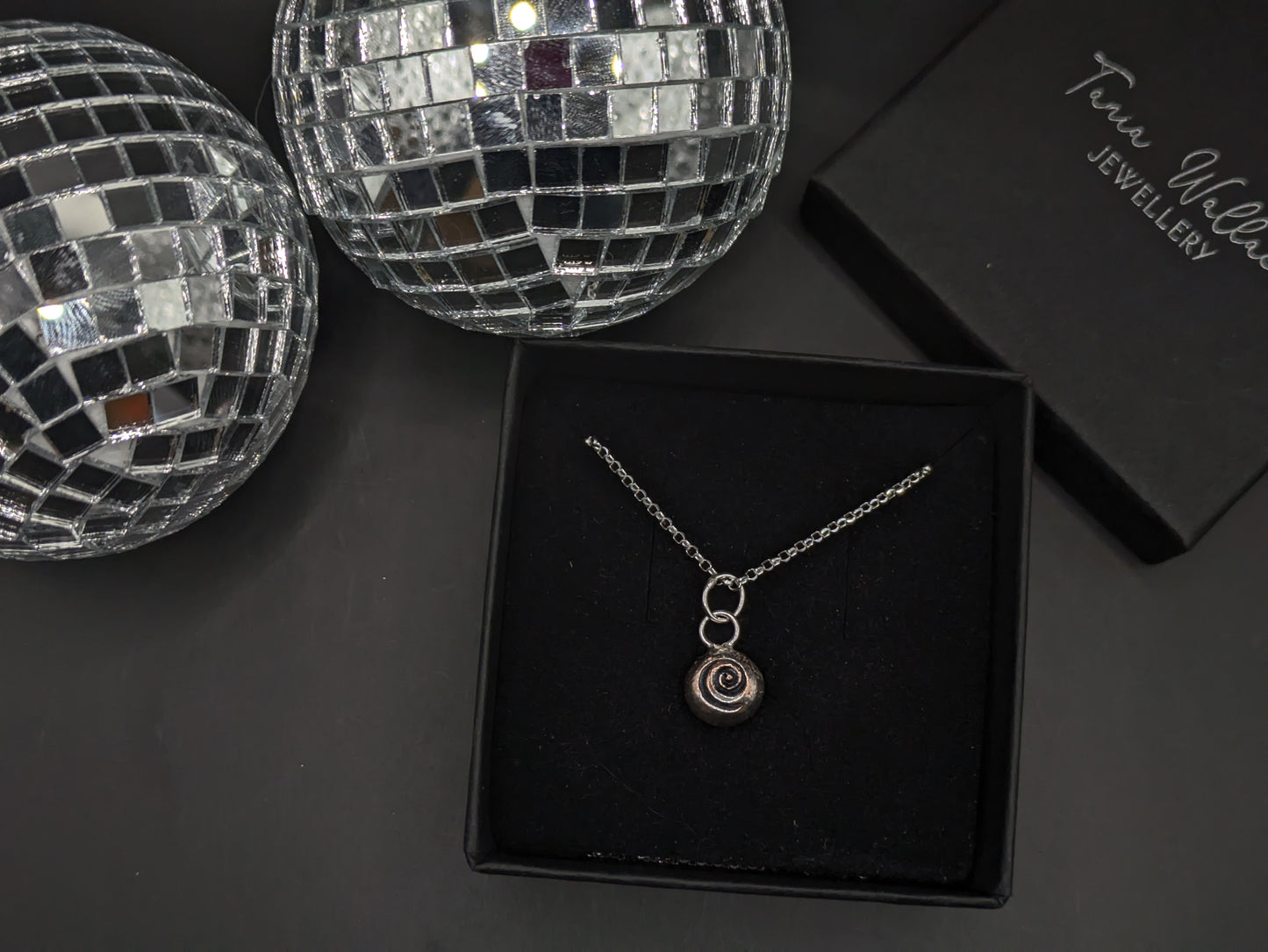 Molten Spiral Pendant