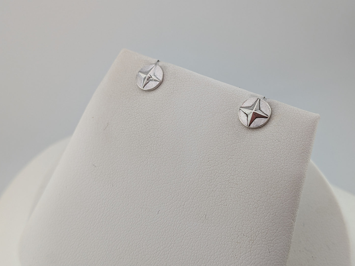 4 Pointed Star Studs - Singles or Pairs