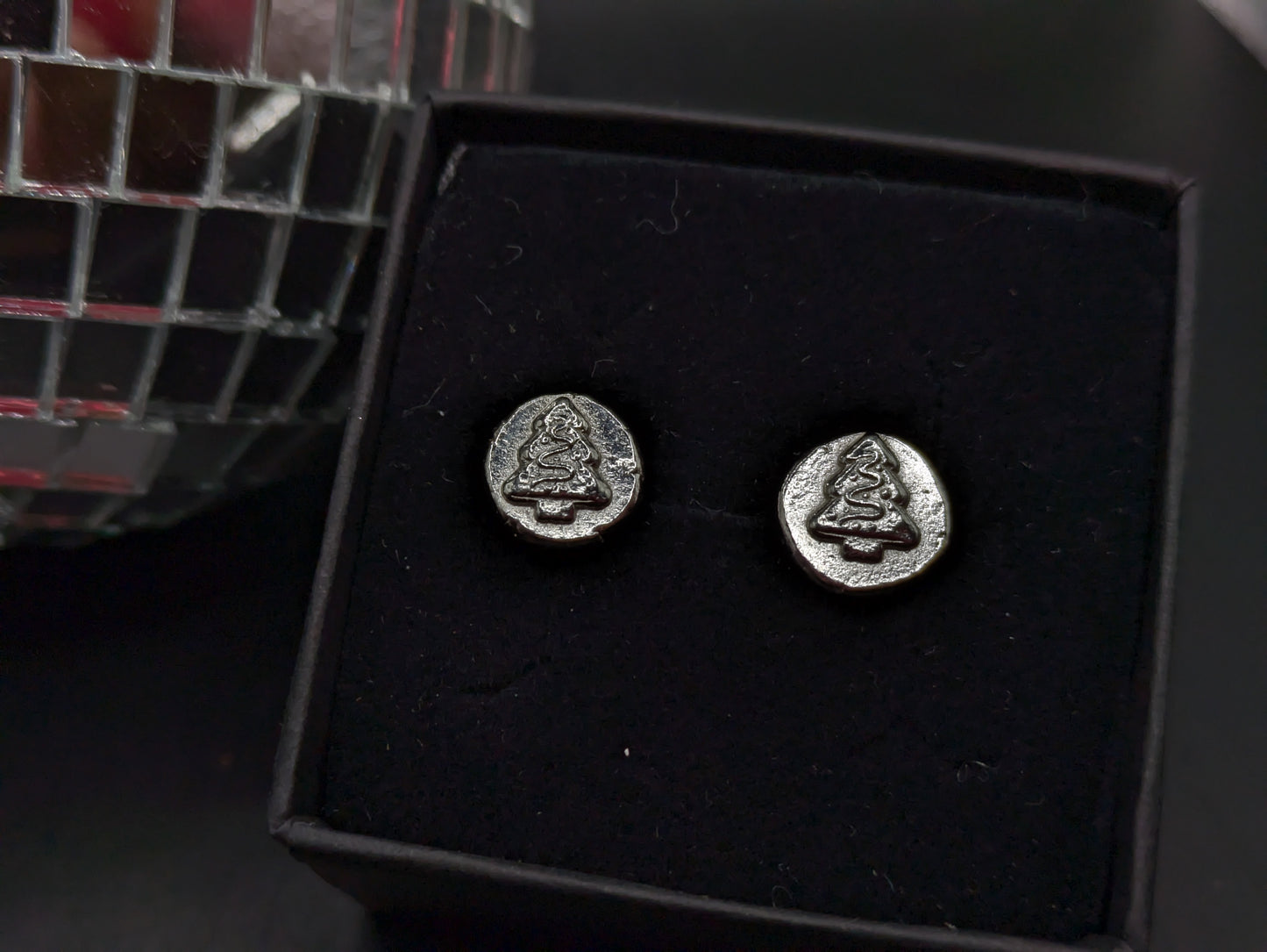 Cookie Christmas Tree Studs