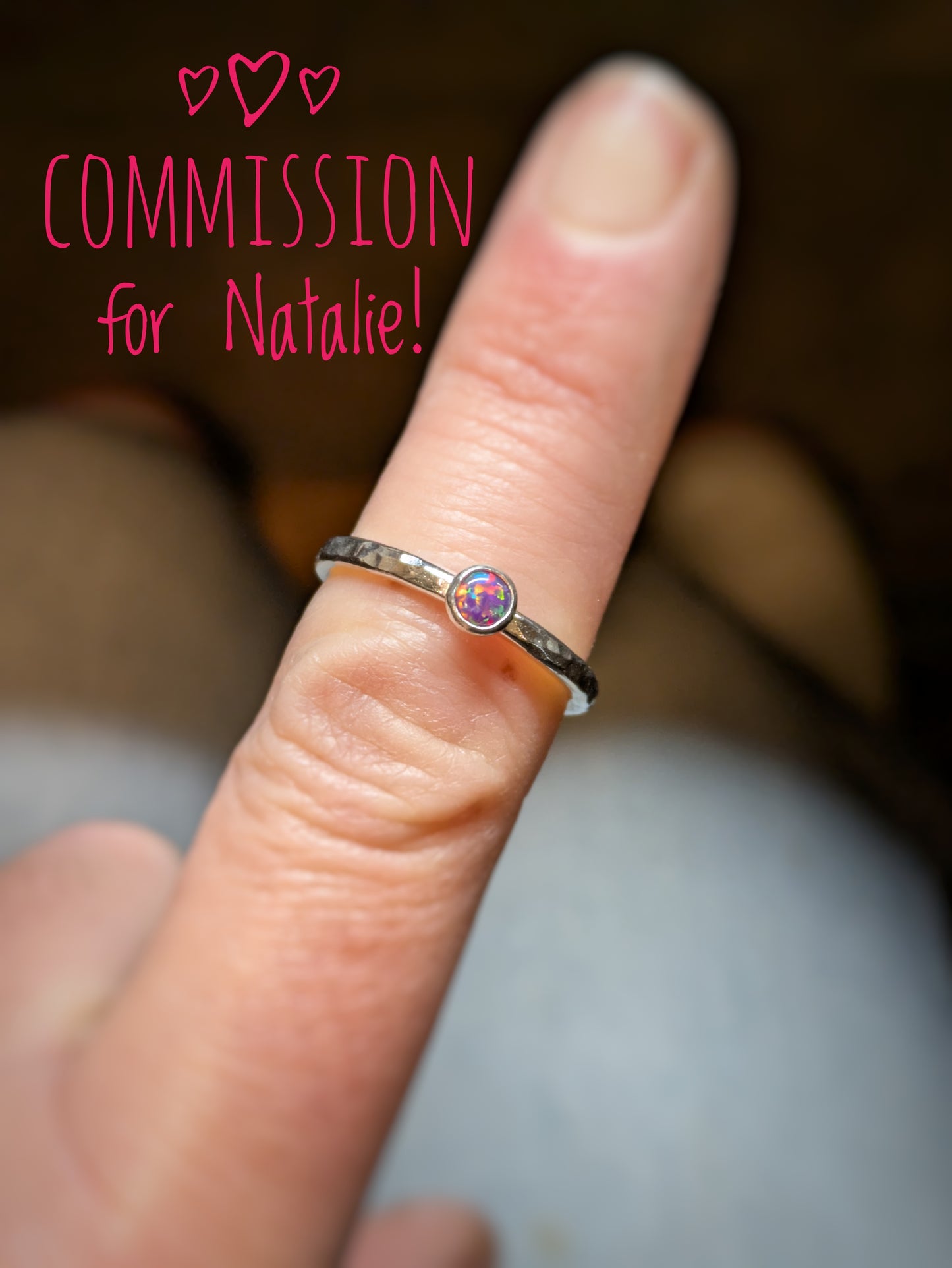 Commission Opal Ring