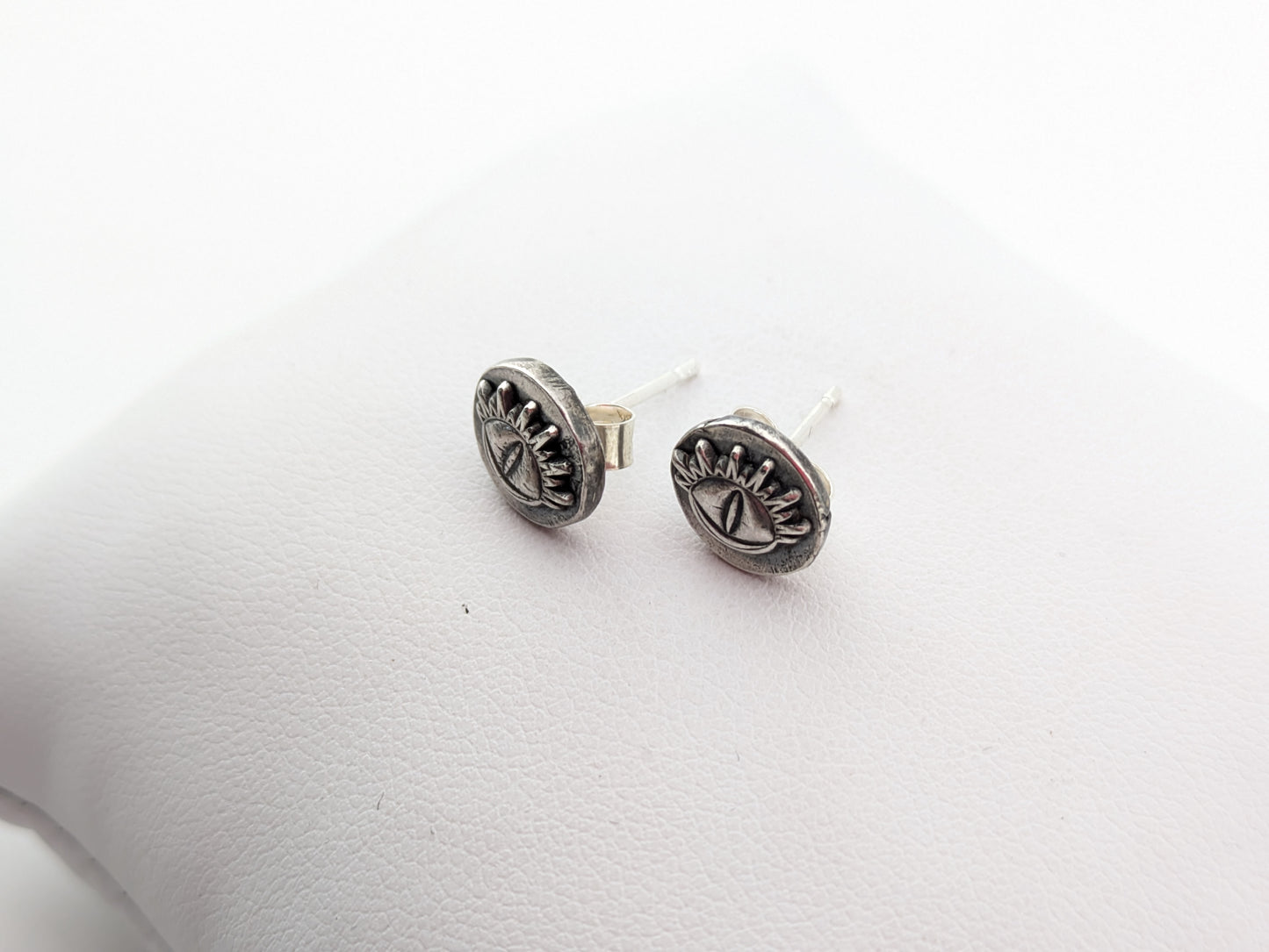 Sterling Silver Eye Studs