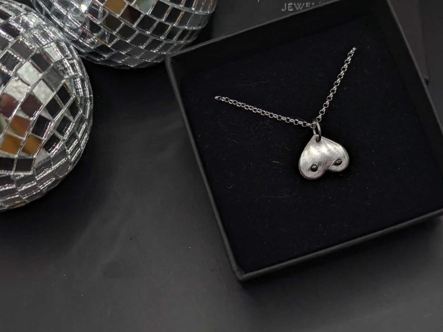 Silver Boob Necklace