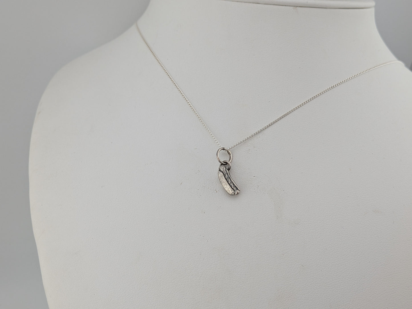 Sterling Silver Fast Food Pendant