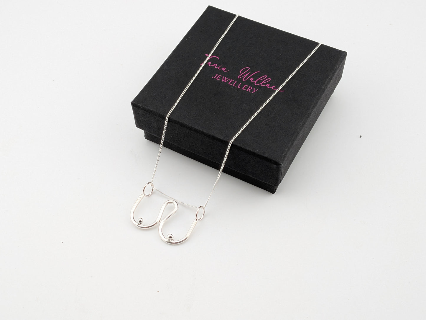 Sterling Silver Boobs Pendant