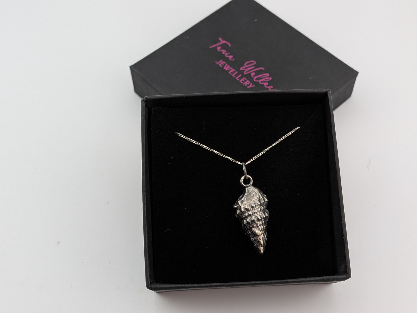 Sand Cast Shell Pendant *pre-order*
