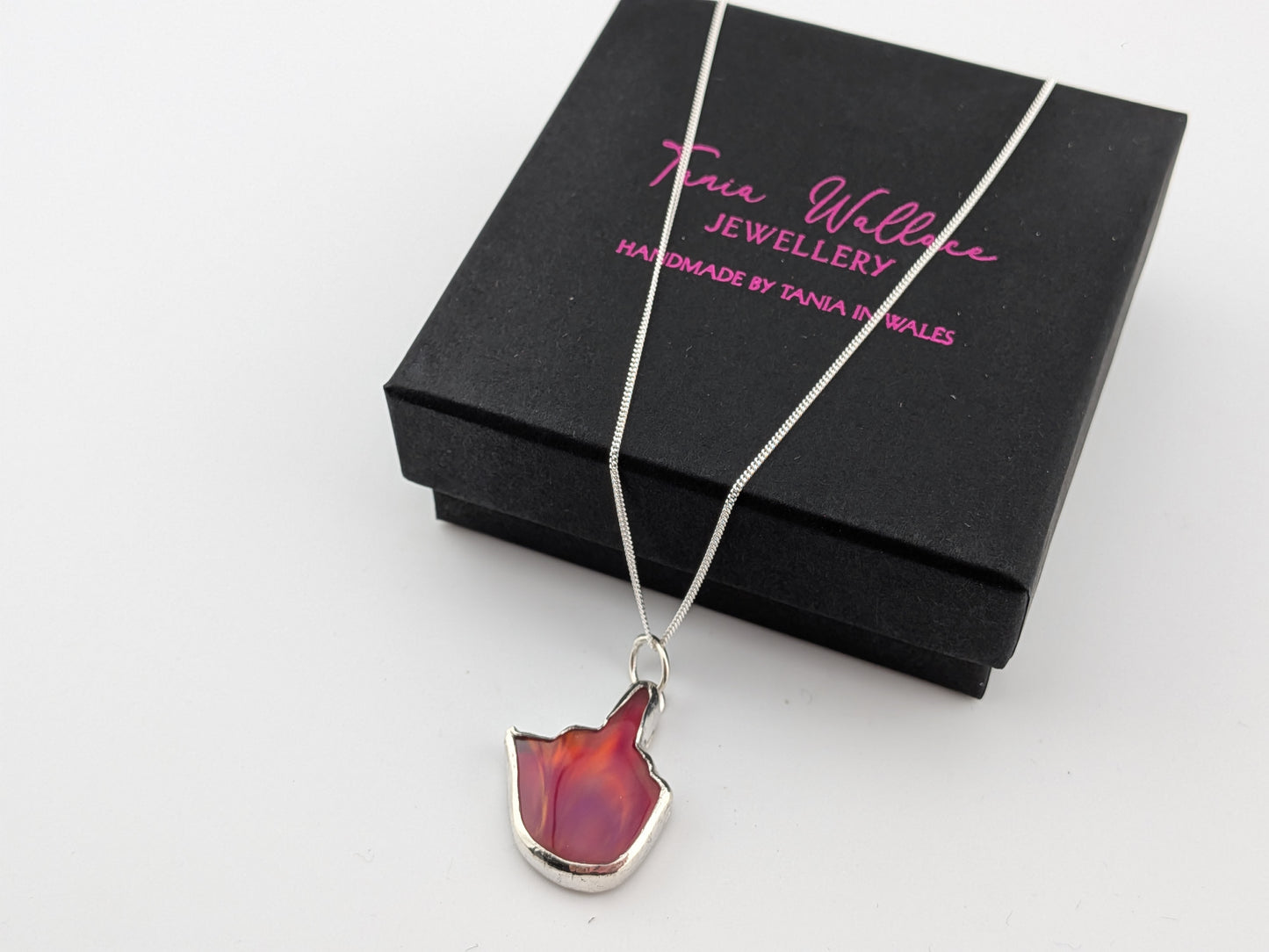 Aurora Opal Middle Finger Pendant