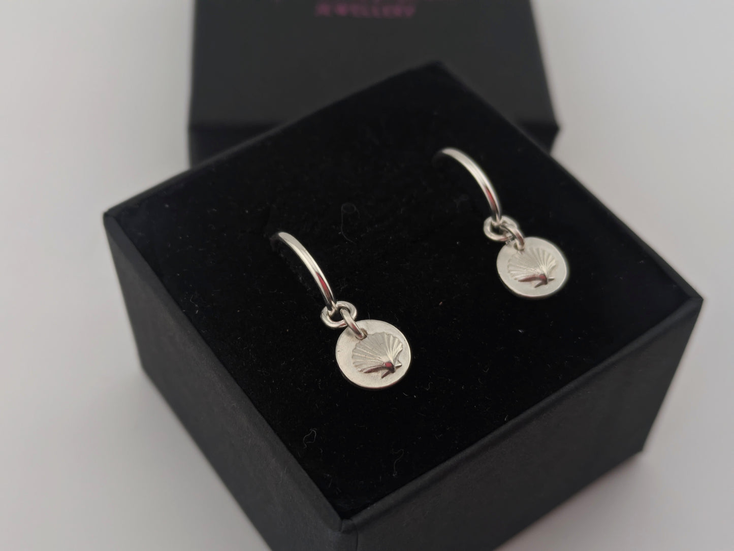 Sea Shell Drop Hoops