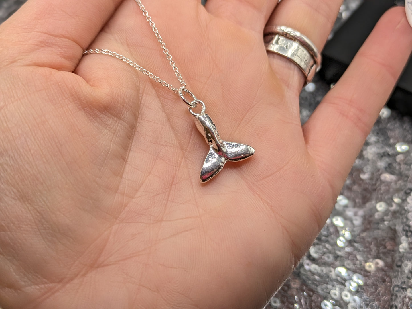 Whale Tail Pendant