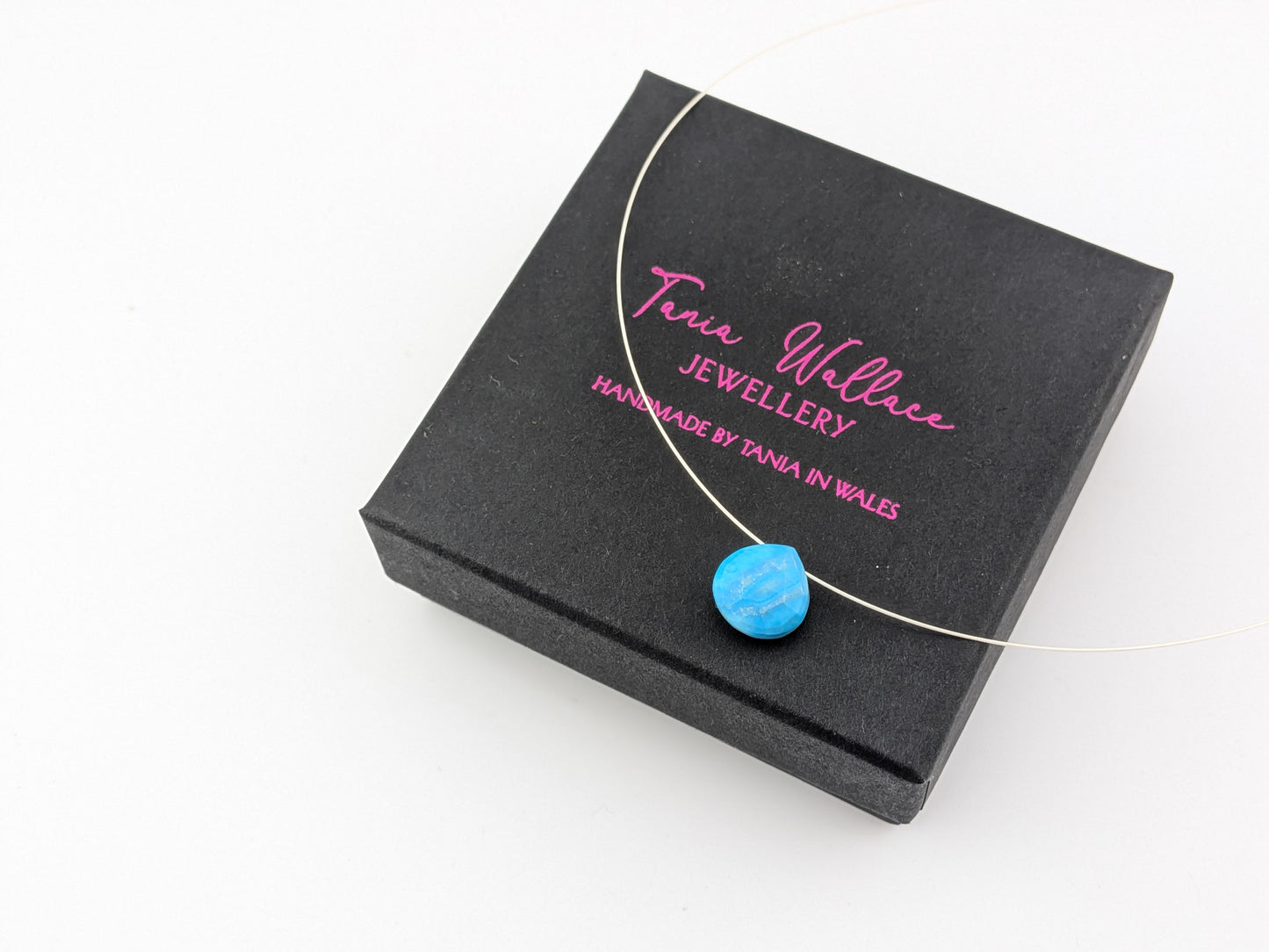 Blue Howlite Necklace