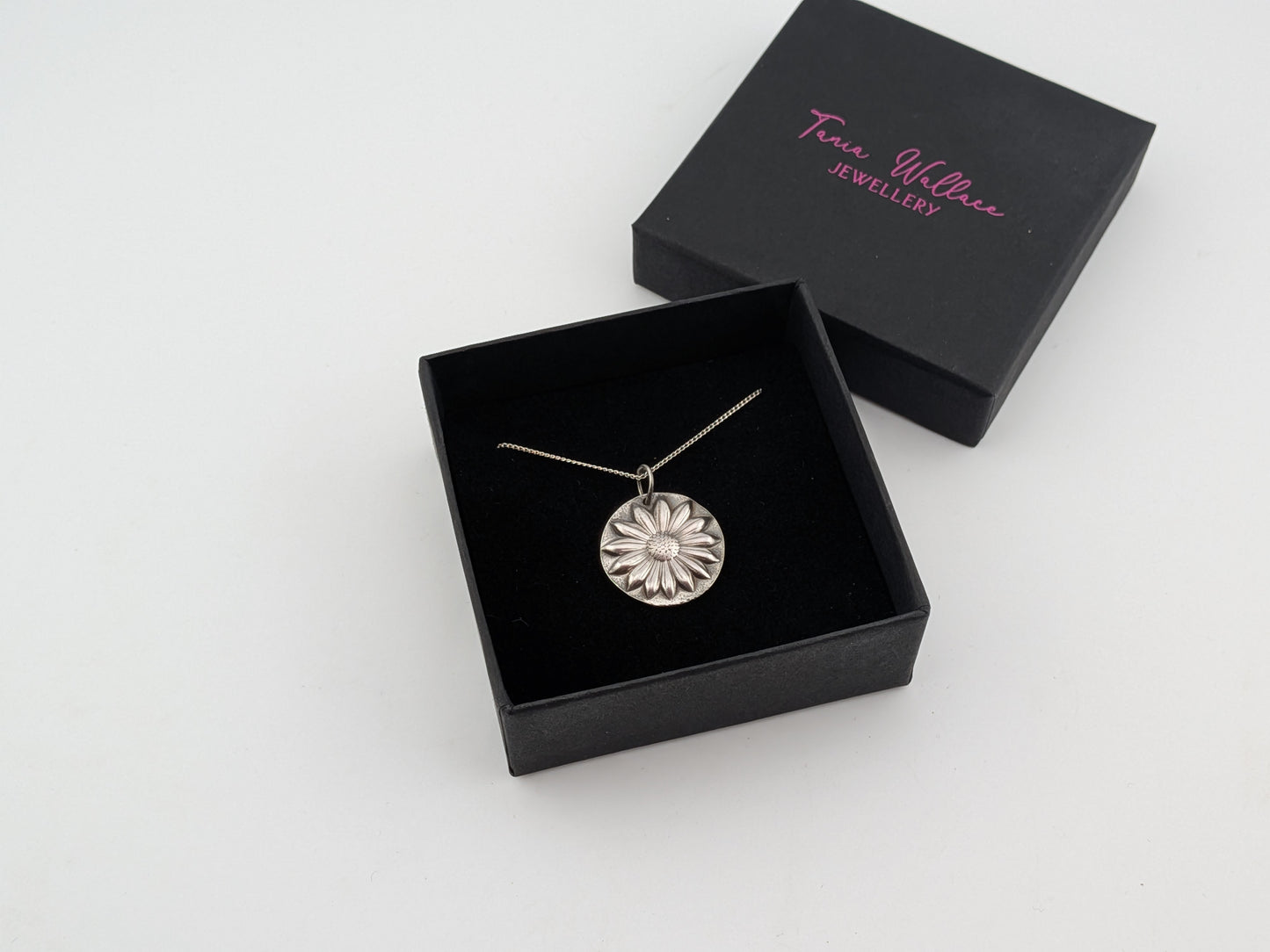 Large 3D Flower Pendant