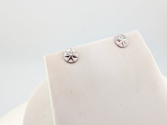 7 Pointed Star Studs - Singles or Pairs