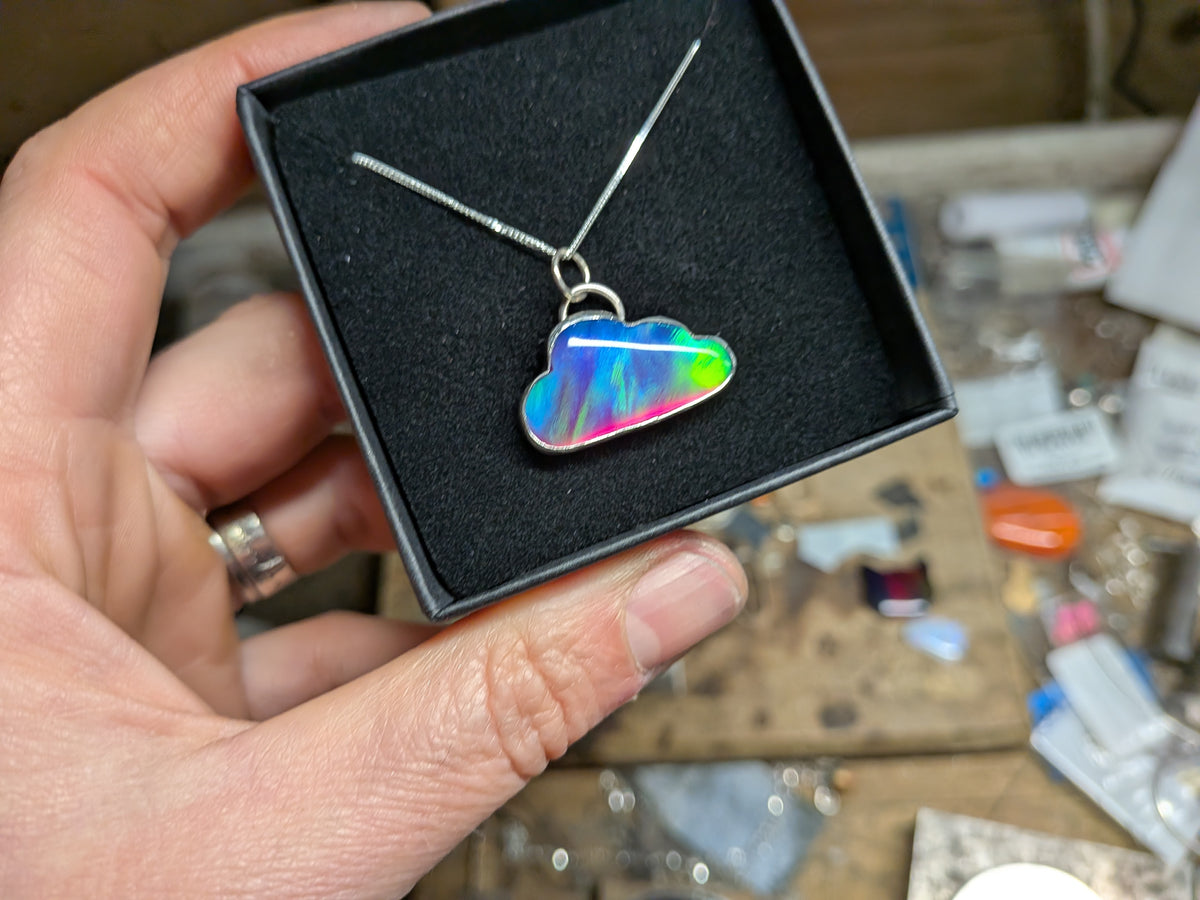 Aurora Opal Cloud Pendant