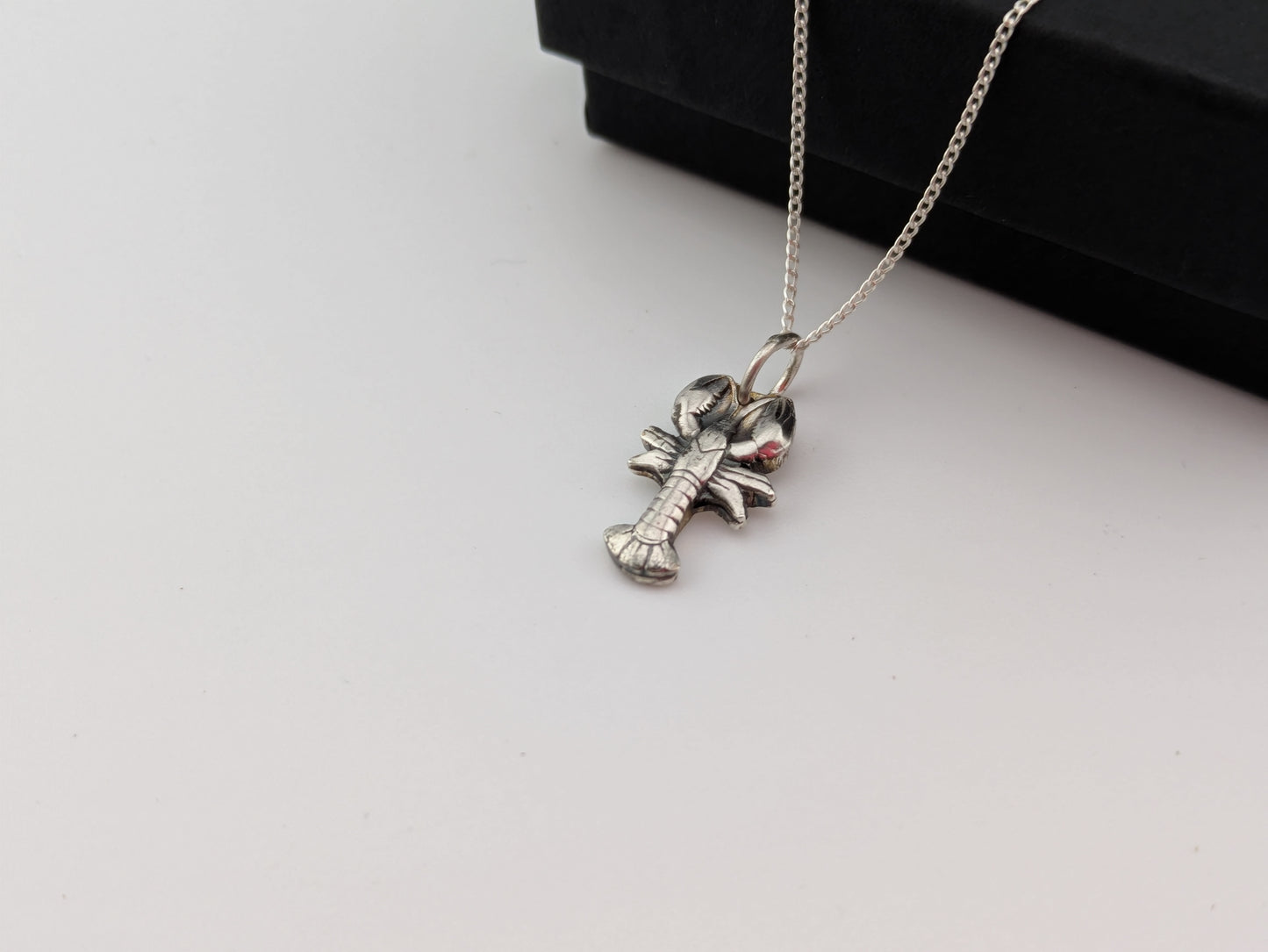 Sterling Silver Lobster Pendant