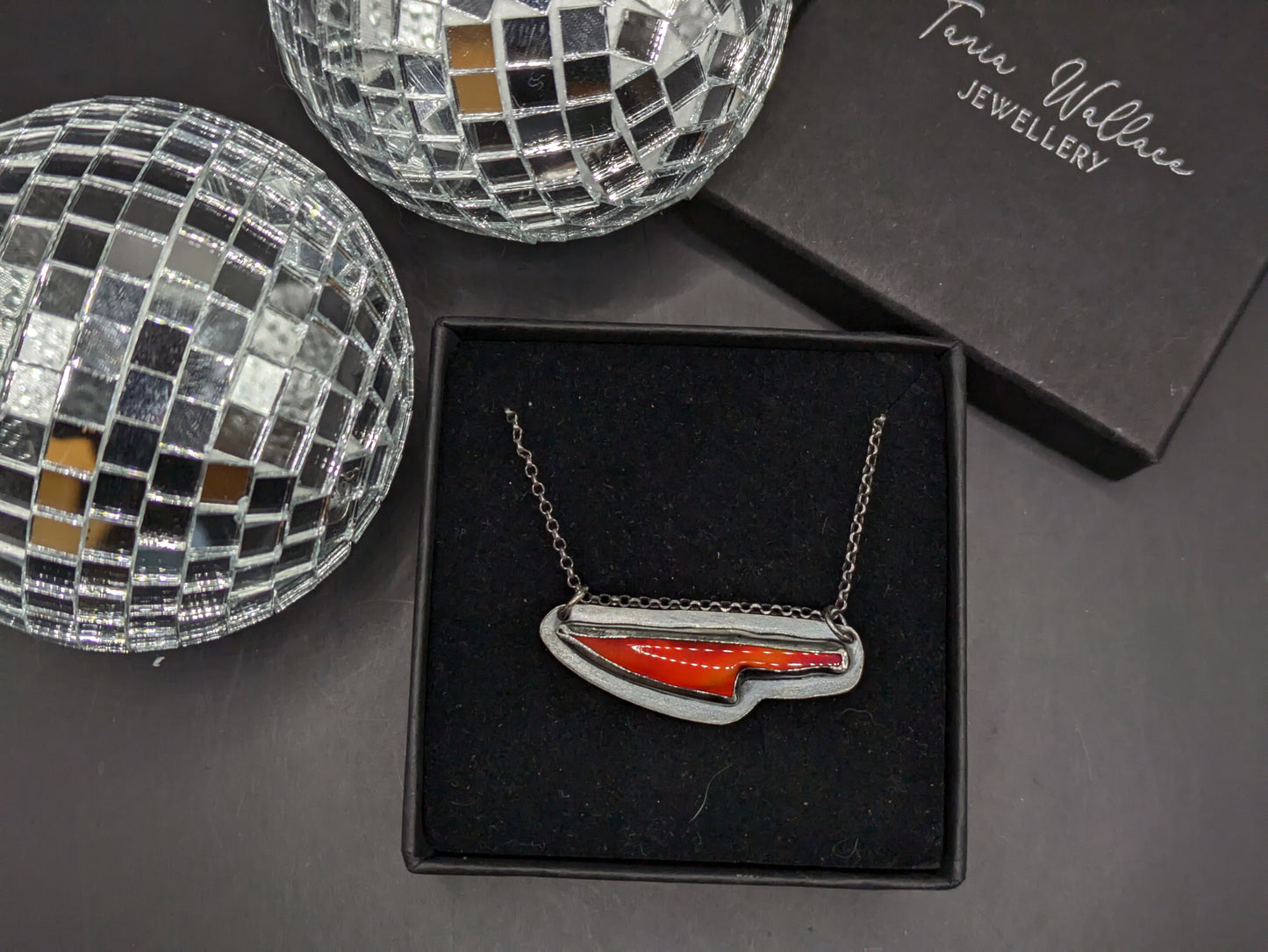 Aurora Opal Dagger Necklace