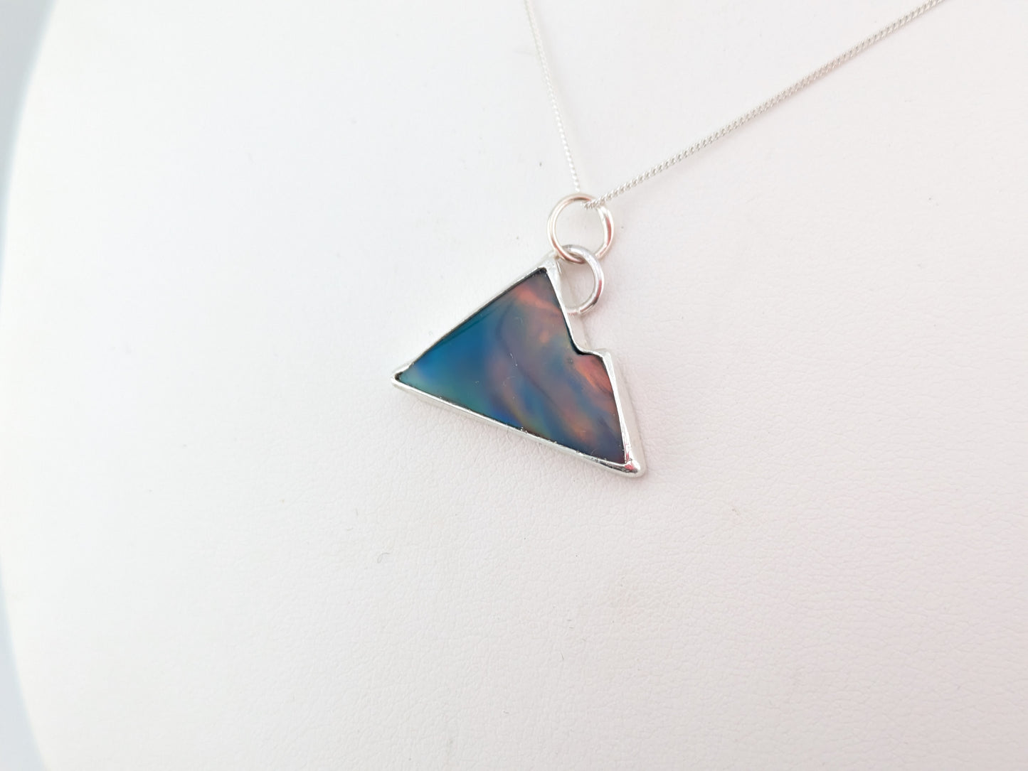 Aurora Opal Mountain Pendant