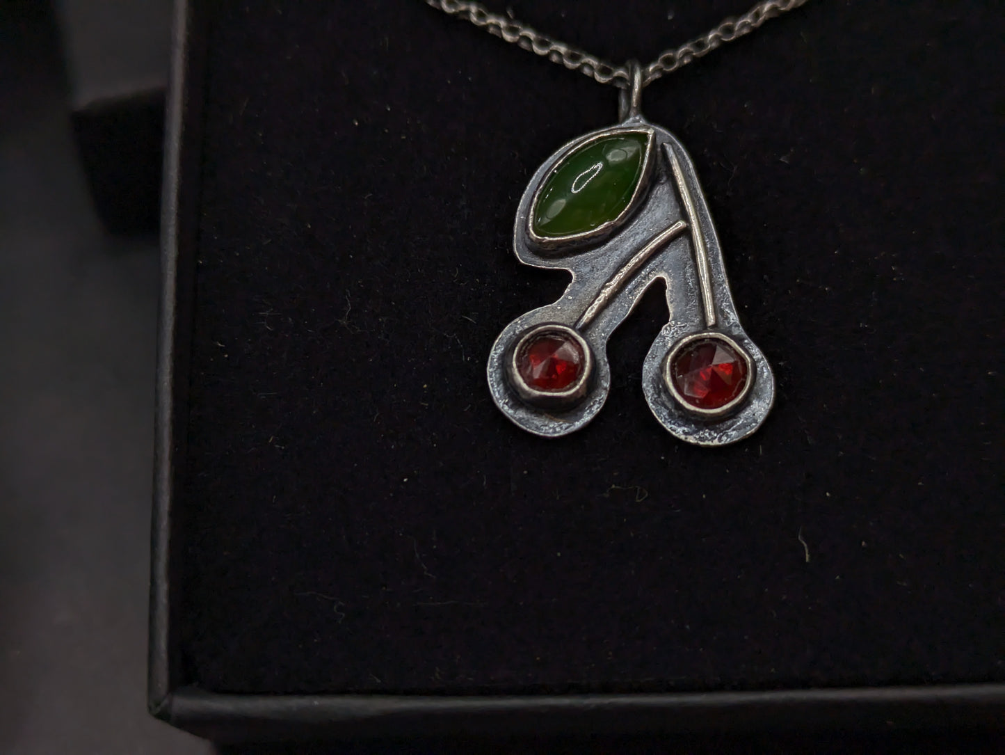 Cherry Gemstone Pendant