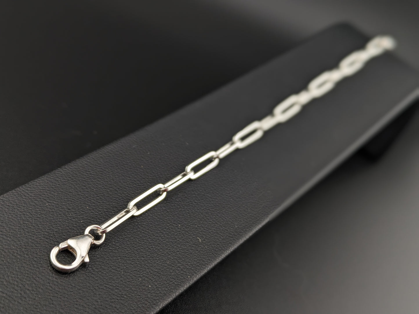 7" Square Link Chain Bracelet