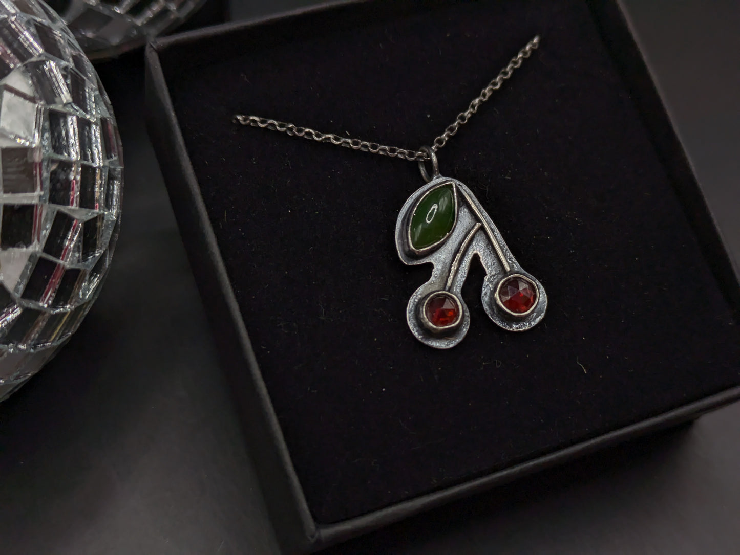 Cherry Gemstone Pendant