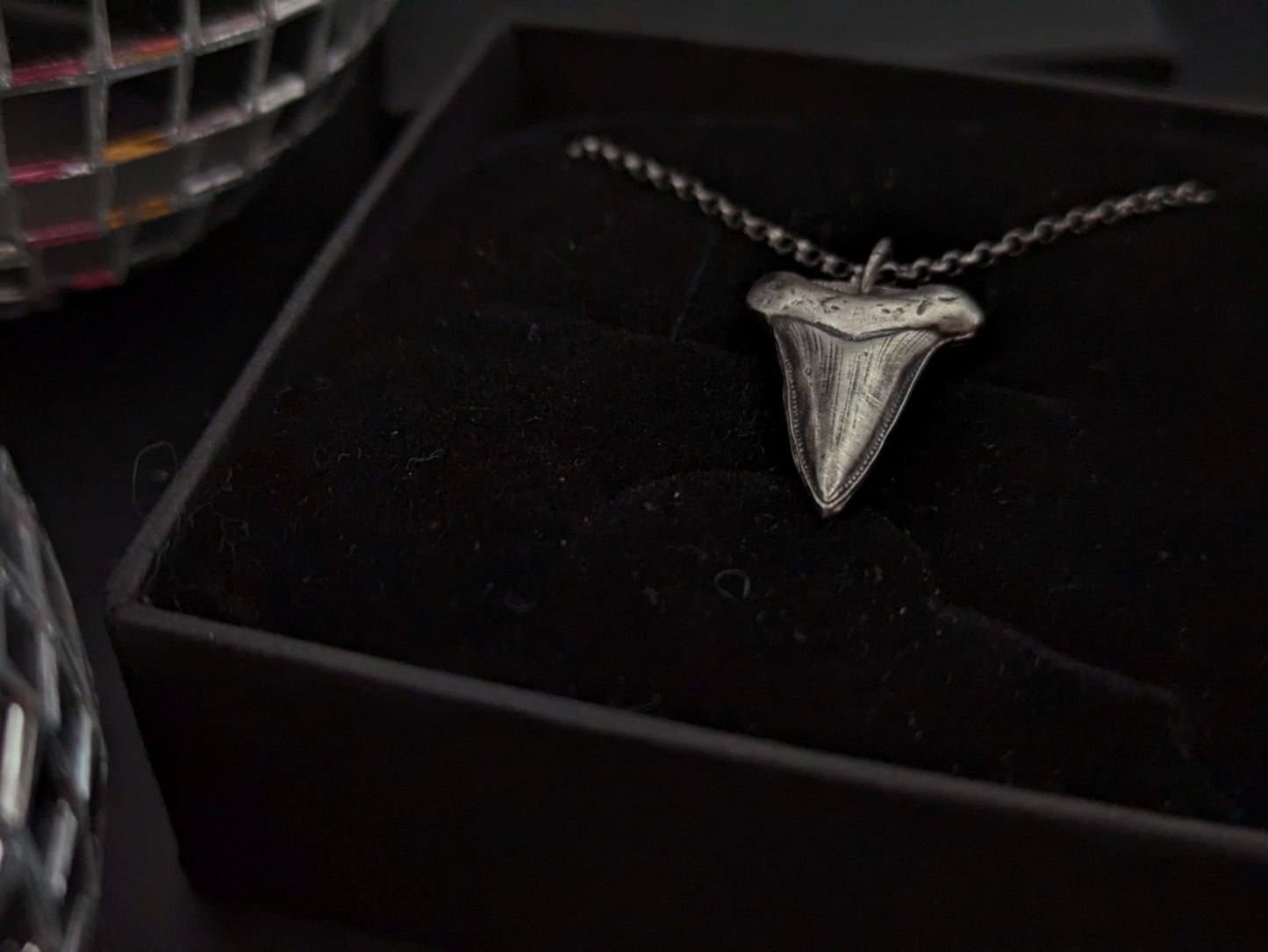 Sterling Silver Shark Tooth Pendant