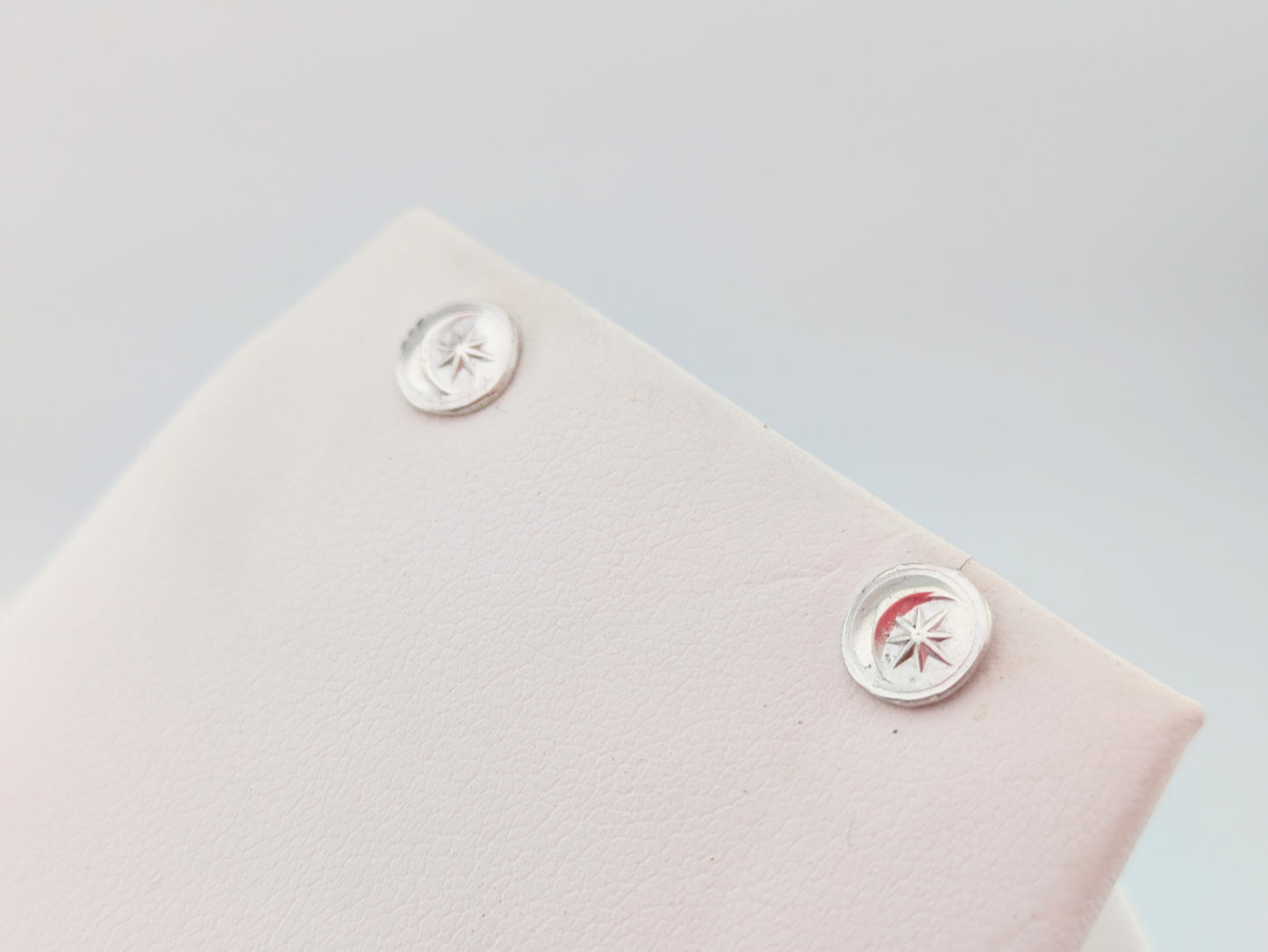 Moon and Star Studs