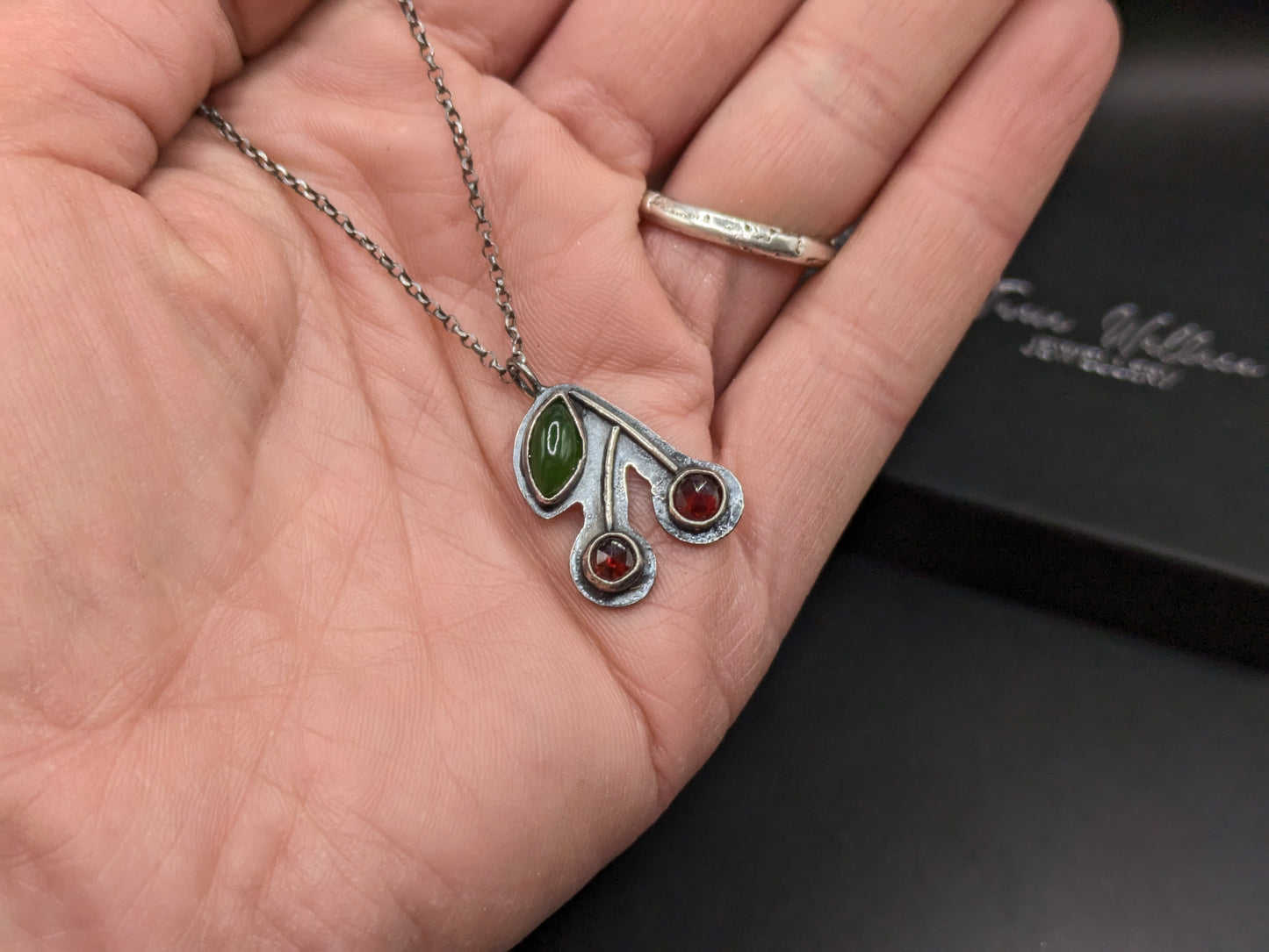 Cherry Gemstone Pendant