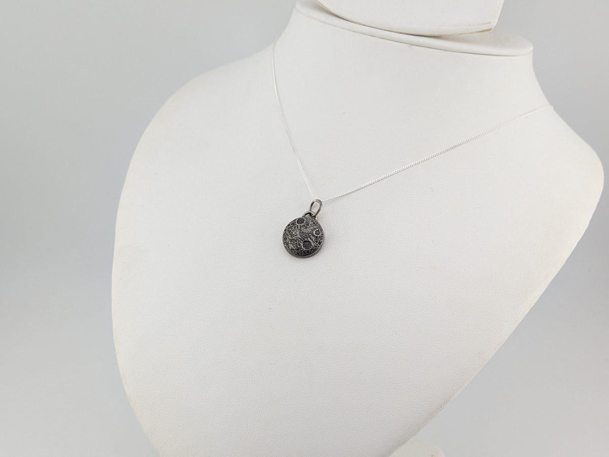 Cratered Moon Pendant