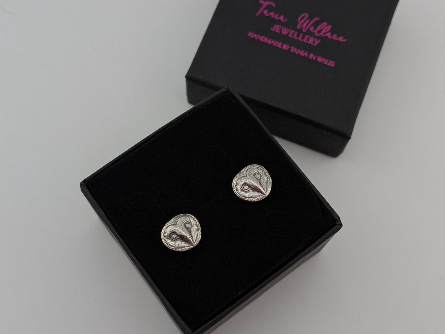 Dainty Owl Studs