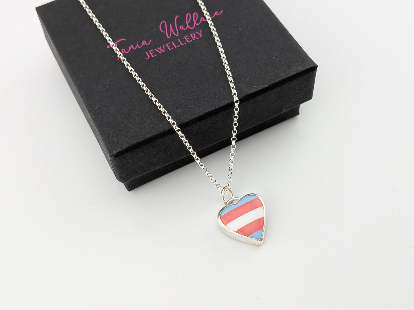 Trans Heart Pendant
