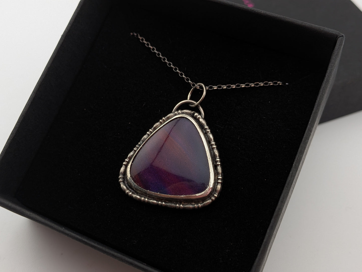Purple Bowlerite Pendant