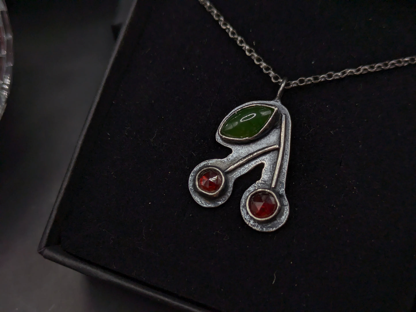 Cherry Gemstone Pendant
