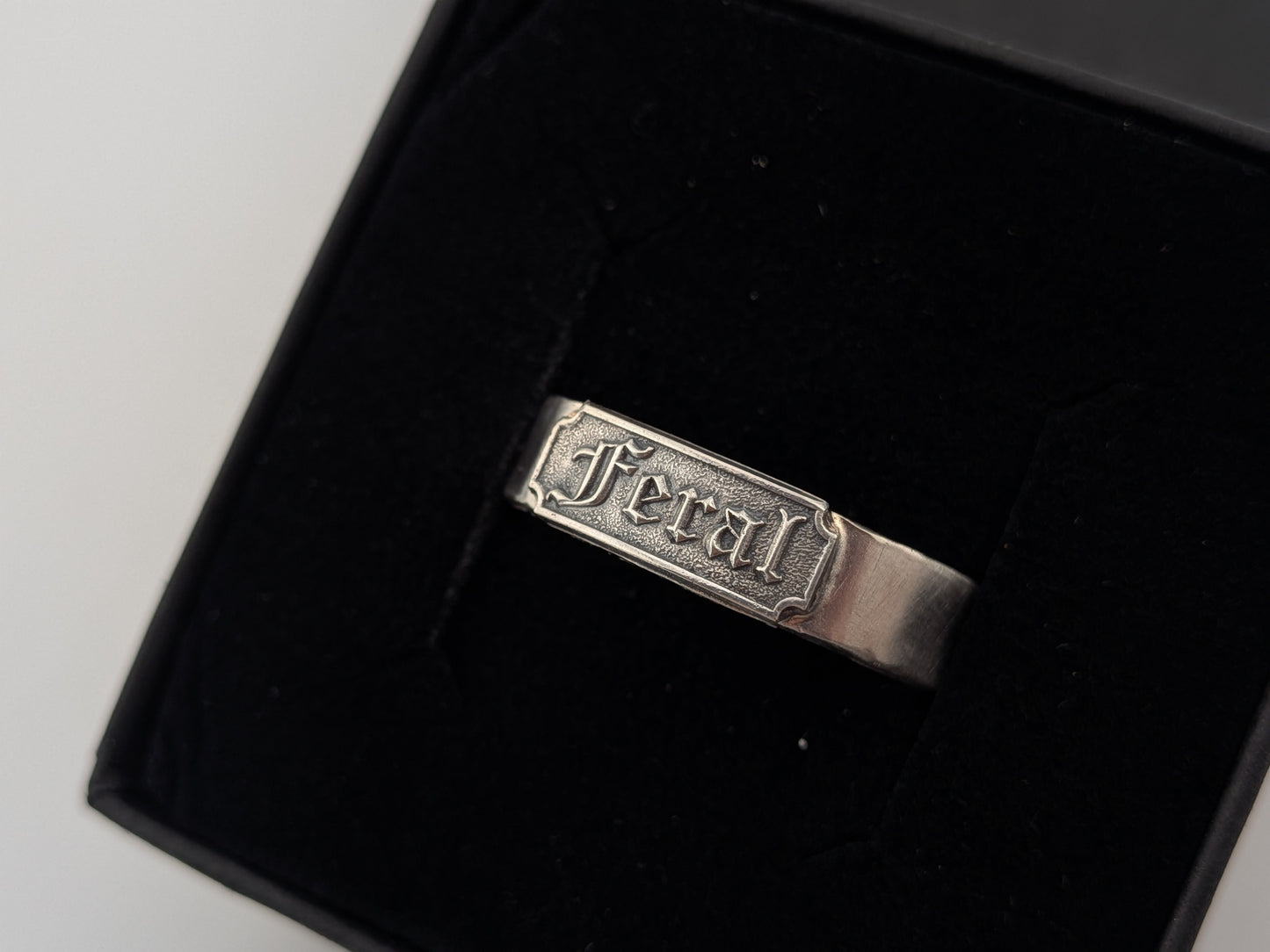 Sterling Silver Feral Ring