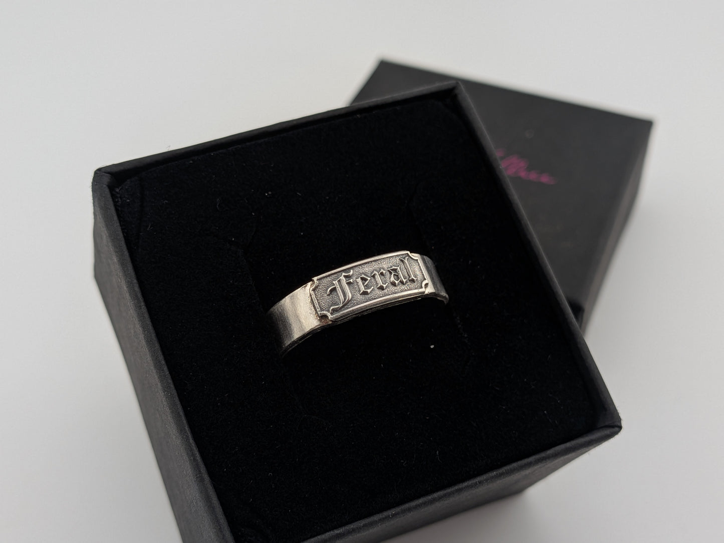 Sterling Silver Feral Ring
